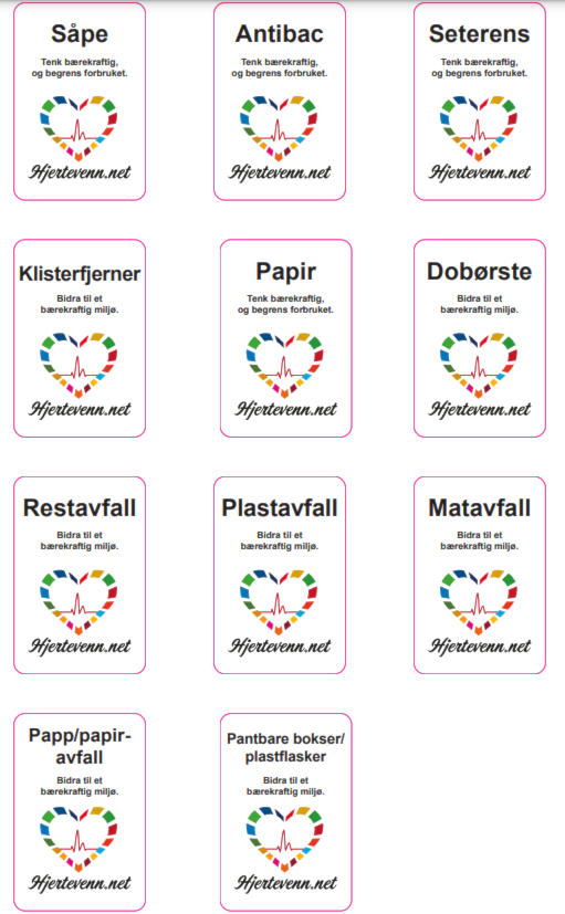 Klistremerker som gir økt fokus